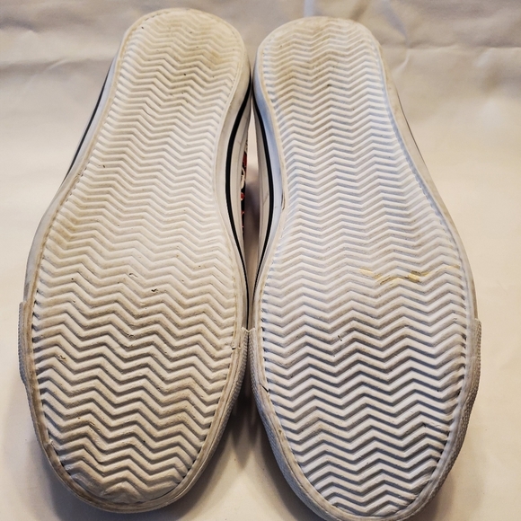 Disney Minnie Mouse Shoes Women Size 10 Fashion Red Minnie Pattern Casual Flats - Picture 9 of 9